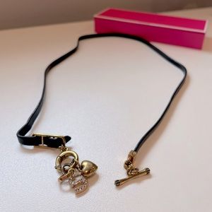 Juicy Couture Leather Wrap Bracelet